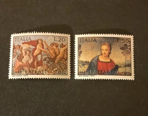 Stamps Italy Scott #1009-10 never hinged - Picture 1 of 1
