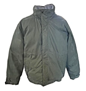 Chaqueta Bomber Eddie Bauer Para Hombre Mediana Plumón de Ganso Verde Salvia - Imagen 1 de 10