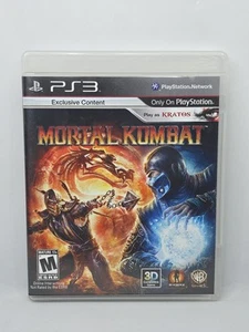 Mortal Kombat (Sony PlayStation 3, 2011) Tested Clean PS3 - Afbeelding 1 van 3