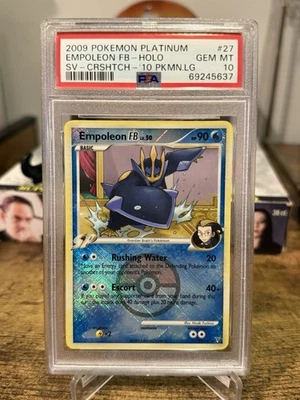 PSA 10 2009 POKEMON PLATINUM SUPREME VICTORS #27 EMPOLEON FB-HOLO - Image 1 of 2