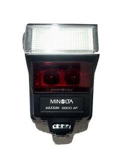 Konica Minolta Maxxum 2800AF Blitzgerät zur Montage in Blitzschuh für Konica Minolta, schön! - Bild 1 von 6