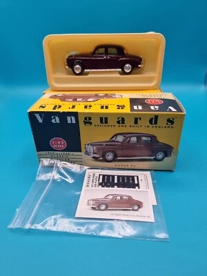 Vanguards VAI9000 - Rover P4 granate - como nuevo en caja ligeramente dañada Foto 1 de 4