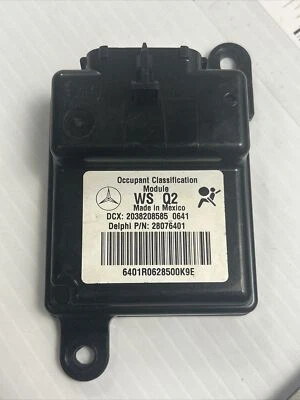 Mercedes-Benz C 230 2007 módulo de clasificación de ocupantes 2038208585-0641 Foto 1 de 3