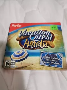 PopCap Vacation Quest AUSTRALIA PC/MAC Software Games~Seek and Find Adventure - Picture 1 of 3