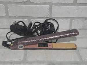 Ultra CHI 1 Flat Iron Tourmaline Ceramic Hair Straightener Rose Pink Gold GF8164 - Picture 1 of 10