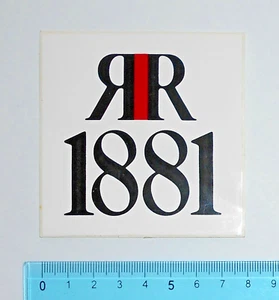 ADESIVO STICKER VINTAGE AUTOCOLLANT AUFKLEBER CERRUTI 1881 ANNI 80 - Picture 1 of 1