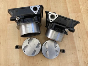 Ducati 851 Front + rear cylinder + piston with rings + wrist pin 92mm oem - Picture 1 of 15