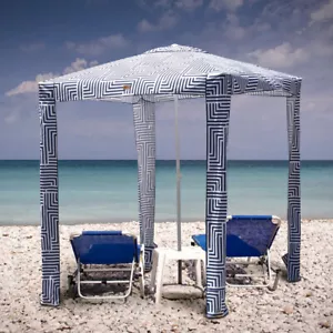 Portable Beach Cabana Tent Sun Shelter 180cm UPF50+Carry Bag UV Protection Shade - Picture 1 of 9