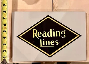 Reading Lines Wall Sign - Picture 1 of 3