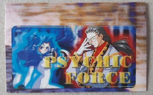 Memory Card Official Sticker PSYCHIC FORCE Japanese PlayStation 1996 - Picture 1 of 1