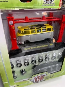 M2 MACHINES 1959 VW MICROBUS DELUXE USA MODEL MODEL KIT NEW IN PACKAGE - Picture 1 of 5