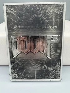 Doom 3: Limited Collector's Edition Steelbook Microsoft Xbox, 2005 Used Complete - Bild 1 von 11