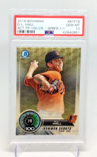 PSA 10 - 2018 Bowman Scouts Top 100 - DL HALL - GOLD SUPERFRACTOR #1/1 - ORIOLES