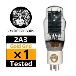 1PC Brand New Electro-Harmonix 2A3 Vacuum Tube Gold Grid Tested Valve Tube - Picture 1 of 1