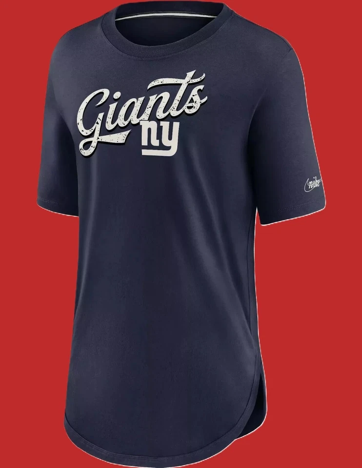 New York Giants Women's Nike Loose-Fit Football Funday Tee - New - Image 1 of 1