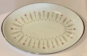 Rare Vintage Meito Tulip Time Porcelain Platter Excellent Used Condition 12”x8” - Picture 1 of 4