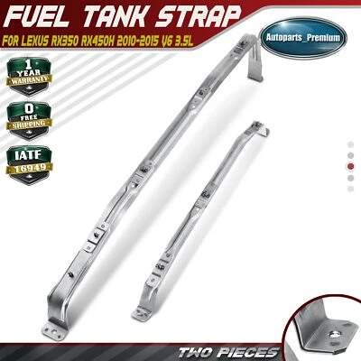 2x Correa de tanque de combustible para Lexus RX350 RX450h 2010 2011-2015 V6 3,5 L gris 7760148080 Foto 1 de 4