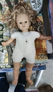 Bambola Doll Anni 60 FURGA originale rara vintage bambina ragazza donna dolls - Foto 1 di 10