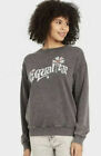 Zoe+Liv  Womens Equality Graphic Sweatshirt Relaxed Pullover Gray size Small NEW