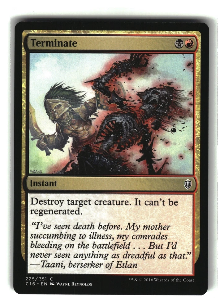 TERMINATE Commander 2016 #225 C16(NM)(MTG) - Image 1 of 1