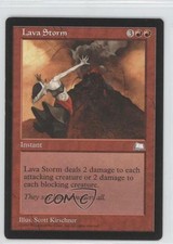 1997 Magic: The Gathering - Weatherlight Lava Storm s1t