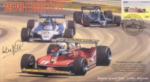 1979 FERRARI LIGIER-COSWORTH TYRRELL-COSWORTH F1 Cover signiert PATRICK GAILLARD - Bild 1 von 1