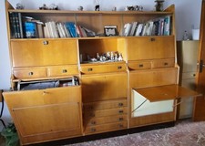 Mobile vintage anni 60 multifunzione da salotto