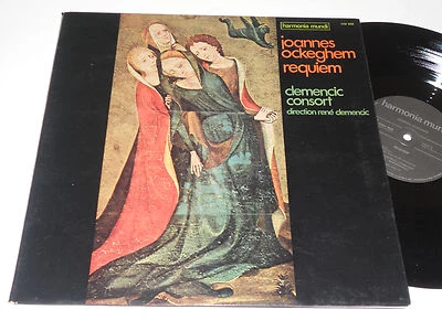 JOANNES OCKEGHEM Requiem NM Clemencic Consort Gregorian Kyrie Harmonia HM 999 K - Image 1 of 4