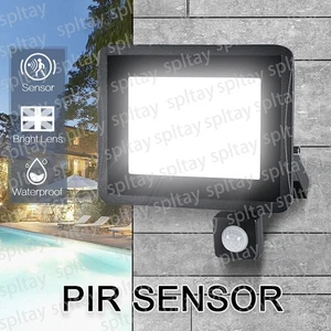 100W LED Inundador con Detector de Movimiento Foco Exterior Blanco Frío IP66 - Imagen 1 de 24