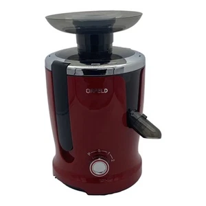 Orfeld ZM-1701 Centrifugal Fruit & Vegetable Juice Extractor Juicer Red - Picture 1 of 12