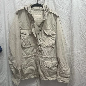 Ralph Lauren Denim&Supply Men's Beige Multipocket Utility Field Jacket Size L - Picture 1 of 7