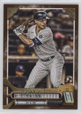 2022 Topps Gypsy Queen Burnt Umber /399 Giancarlo Stanton #9 - Image 1 of 2