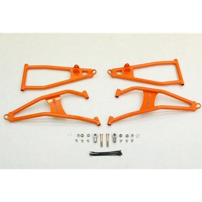 High Lifter Front Forward Control Arms 2011-2014 Polaris RZR XP900 | Orange - Image 1 of 3