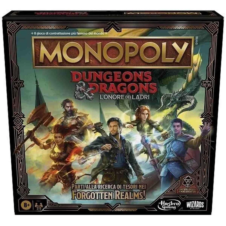 Monopoly - Dungeons & Dragons L' Honor De Ladrones - Imagen 1 de 1