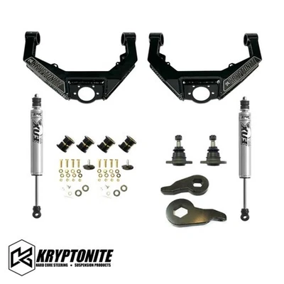 Kryptonite Stage 2.5 Leveling Kit w/ Fox Ft Shocks 2003-2009 Hummer H2 & H2 SUTs Foto 1 de 4