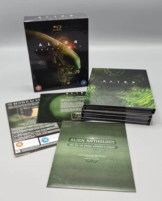 Alien Anthology Limited Pressing Blu Ray Gate Fold Boxset Scott Cameron Weaver - Image 1 of 4