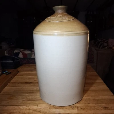 Antique The Brampton Brewery Beer Liquor Jug Chesterfield Breweriana Stoneware  - Image 1 of 4
