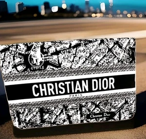 Dior Black & White Plan De Paris Map VIP / GWP Pouch Kosmetiktasche NEU mit Box - Bild 1 von 7