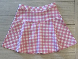 NWT Crewcuts Girls Size 12 Pink & White Plaid Gingham Skirt MSRP $44.50 - Picture 1 of 8