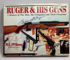 R L Wilson. Ruger & His Guns History Hardback Educational Vtg Reference Book - Picture 1 of 6