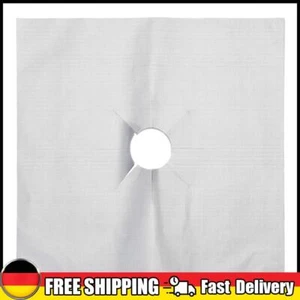 6Pcs Gasherd Schutz Abdeckung Hitzebeständige Küche Zubehör (Silber) - Bild 1 von 4