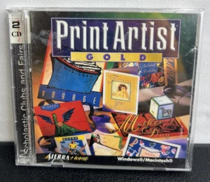 Vintage Print Artist 4.0 Gold Windows/Mac Computer Software 2CD - Picture 1 of 5