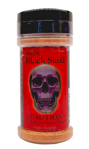 Smoked Ghost Pepper Powder Hot Spice Wicked Tickle Black Skull Chili Seasoning