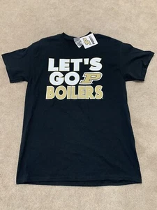 Mens Medium Purdue Boilermakers T-Shirt New With Tags NWT - Picture 1 of 4