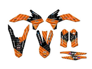 2016 250 SOLO (MODELO TEMPRANO) SX RACE SERIE kit de gráficos Orange Senge compatible... - Imagen 1 de 4