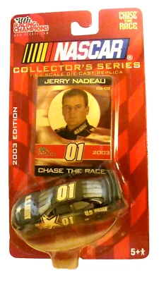JERRY NADEAU #01 美国陆军庞蒂亚克 2003 赛车冠军 1: 64 汽车 NASCAR — 第 1/4 张图片