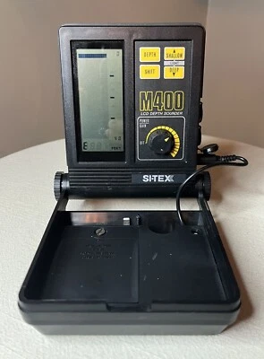 Si-Tex M400 Fish Finder Main Unit Only EUC Powers Up - Image 1 of 4