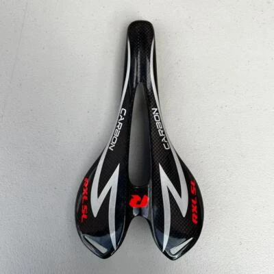 Sillín de bicicleta MTB asiento de bicicleta cómodo asiento delantero alfombrilla carbono sillines de bicicleta de montaña Foto 1 de 4