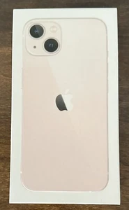 iPhone 13 Pink BOX ONLY w/ SIM Tool, Apple Sticker - Photo 1 sur 4