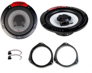 Vauxhall Astra Front Door Speaker Upgrade Kit PULSE 6 Coaxial 180w 165mm 6.5" - Picture 1 of 4